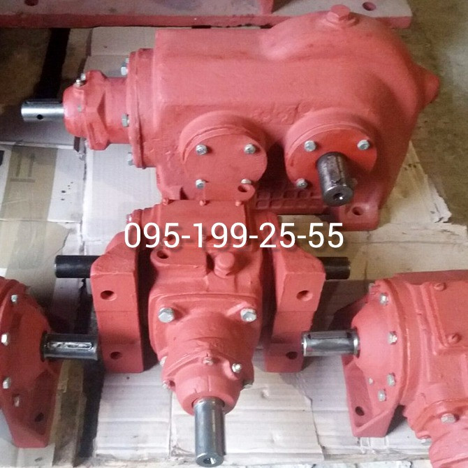 Редуктор приводу дисків (тарілок) МВУ-6. Редуктор приводу транспортера МВУ-6 Дніпро - зображення 1