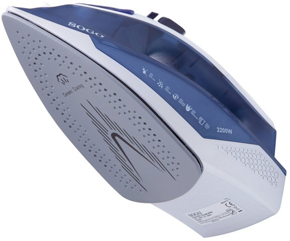 Утюг SOGO SS-6170 2200 Вт синий Київ - зображення 2