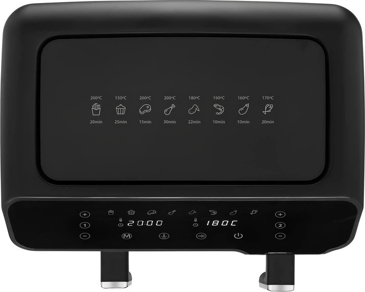 Мультипечь ZELMER ZAF 9000 Dual 2700 Вт черная Киев - изображение 2
