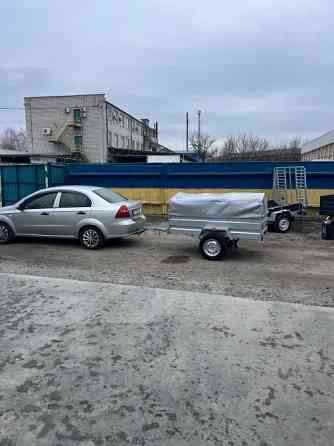Новий причіп заводу "Дніпро" 200х130х40 від виробника Оцинкований Гайворон