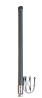 Антенна 610-1380/1470-2510/2820-3480MHz 5dBi, до 100W, длина 50 см, N-female Дніпро