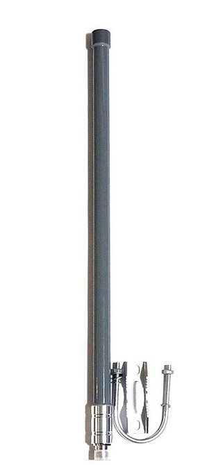 Антенна 610-1380/1470-2510/2820-3480MHz 5dBi, до 100W, длина 50 см, N-female Днепр - изображение 1