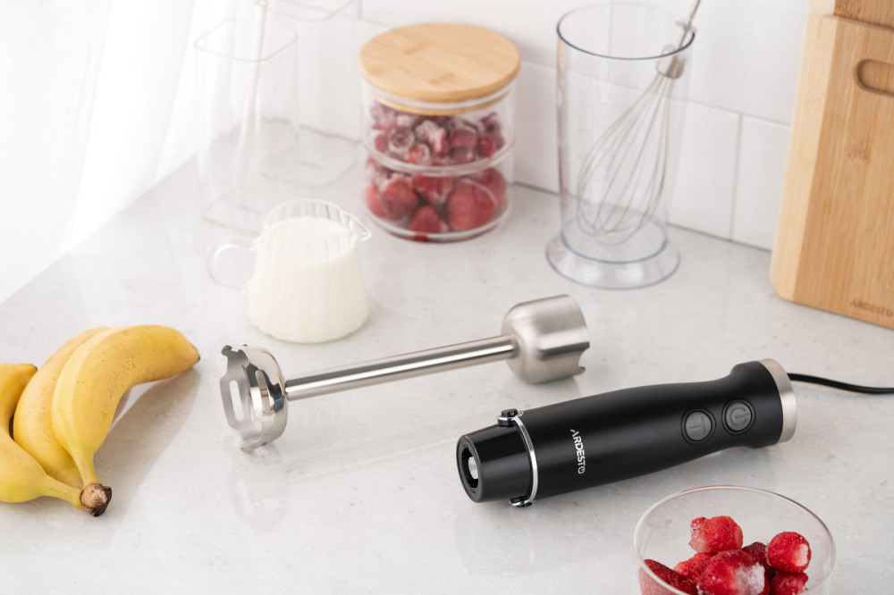 Блендер погружной Ardesto HBG-600BWH 600 Вт черный Київ - зображення 3