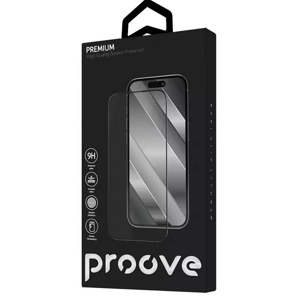 Захисне скло Proove Premium для iPhone 17 Pro Max Black (PGPPMI17PM01) (Код товару:43822) Харьков - изображение 2