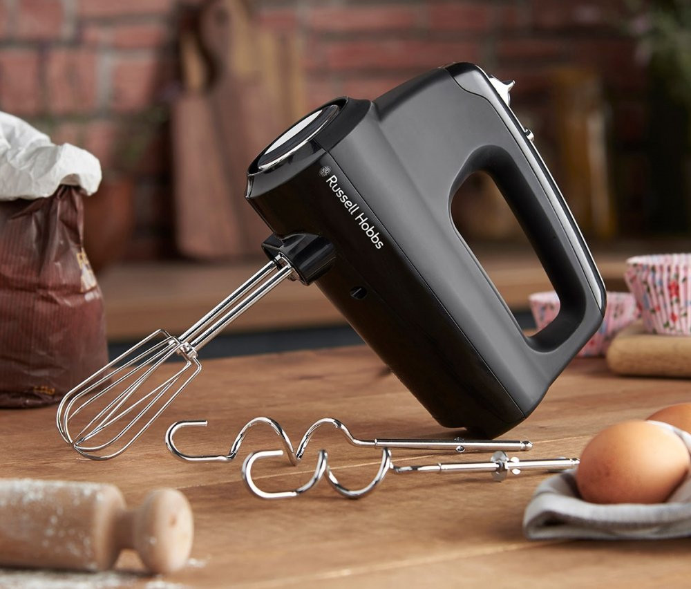 Миксер ручной Russell Hobbs Matte Black 24672-56 350 Вт Київ - зображення 1