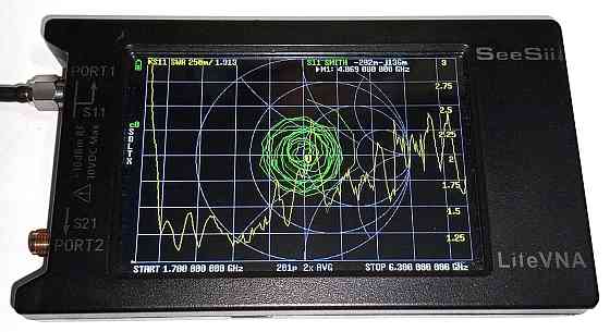 UWB антенна 1880-4070/4200-5300MHz 9dBi, до 20 Вт, сверхлегкая Yagi антенна, SMA-female (10906) Дніпро