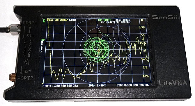 UWB антенна 1880-4070/4200-5300MHz 9dBi, до 20 Вт, сверхлегкая Yagi антенна, SMA-female (10906) Дніпро - зображення 3