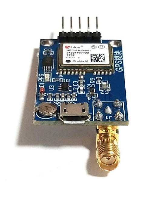 Модуль GPS NEO-6M SMA, 3-5V со встроенной керамической антенной, интерфейс USB, RS232 TTL, REALPOY ( Днепр - изображение 4