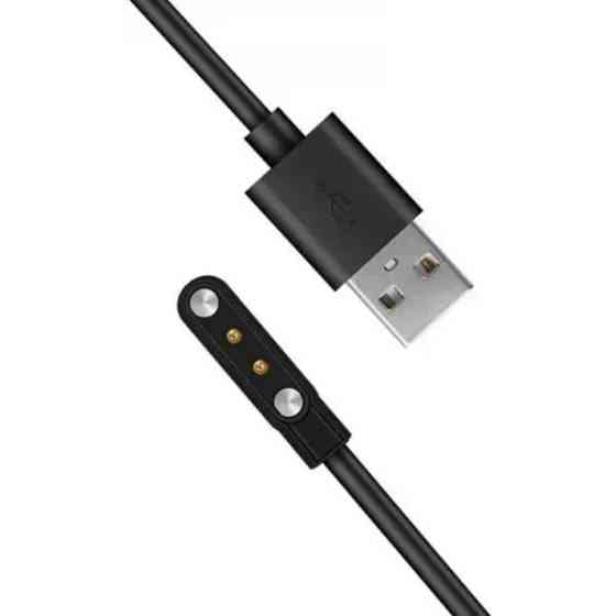 DM Зарядний кабель для смарт-годинників W26+ 2.5 - 3.0mm Black Харків