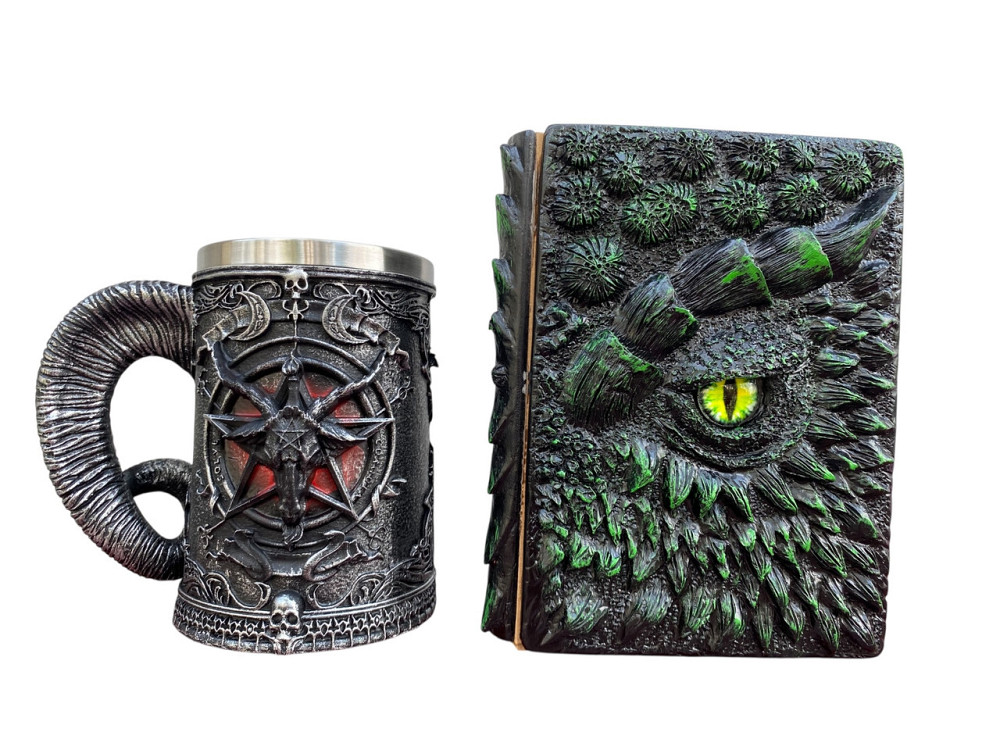 Подарочный набор Кружка 3D Древние Боги и Блокнот 3D «Око Лесного Дракона» Киев - изображение 1