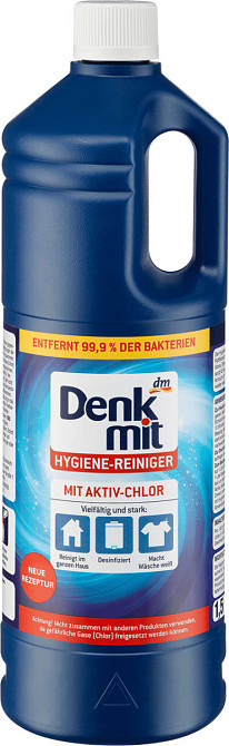 Гігієнічний засіб для дезінфекції поверхонь Denkmit Hygiene-Reiniger 4058172185649 1,5 л Київ - зображення 1