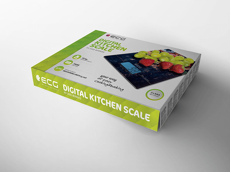 Весы кухонные EСG Berries KV-1021 Київ - зображення 5