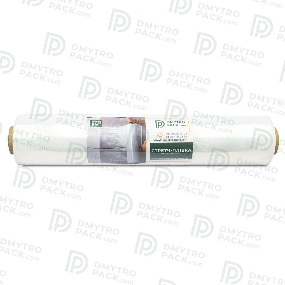 Стрейч пленка 20 мкм х 500 мм х 250 м вес 2.33 кг первичная (упаковочная) Херсон - изображение 11