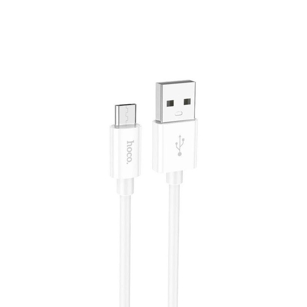 Кабель USB HoСo MiСro-USB X87-M-White 1 м Киев - изображение 1