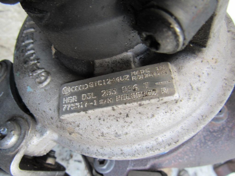 Турбина Skoda Octavia A5 1.6 tdi 2009-2013 (HGRD3L253016T) Ковель - зображення 1