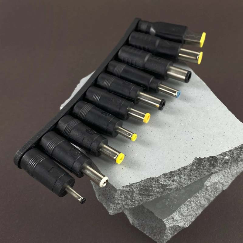 Кабель USB-C to DC 100W с набором переходников для ноутбука 10in1 Херсон - зображення 2