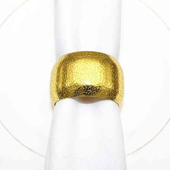 Набор колец для салфеток Leeseph Gold 6 шт Mv077 Одесса