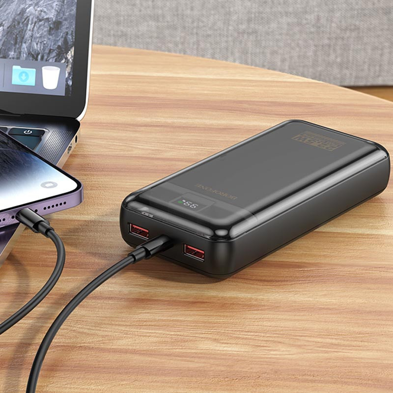 Портативное ЗУ Power Bank Borofone BJ52A Power 22.5W+PD20W 20000 mAh Херсон - зображення 3