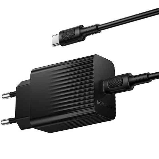 СЗУ Borofone BAS73A Source PD20W (1USB-C) + кабель Type-C to Type-C Херсон