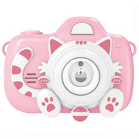 Фотокамера-генератор мыльных пузырей 1001 Kitty Children's camera Херсон