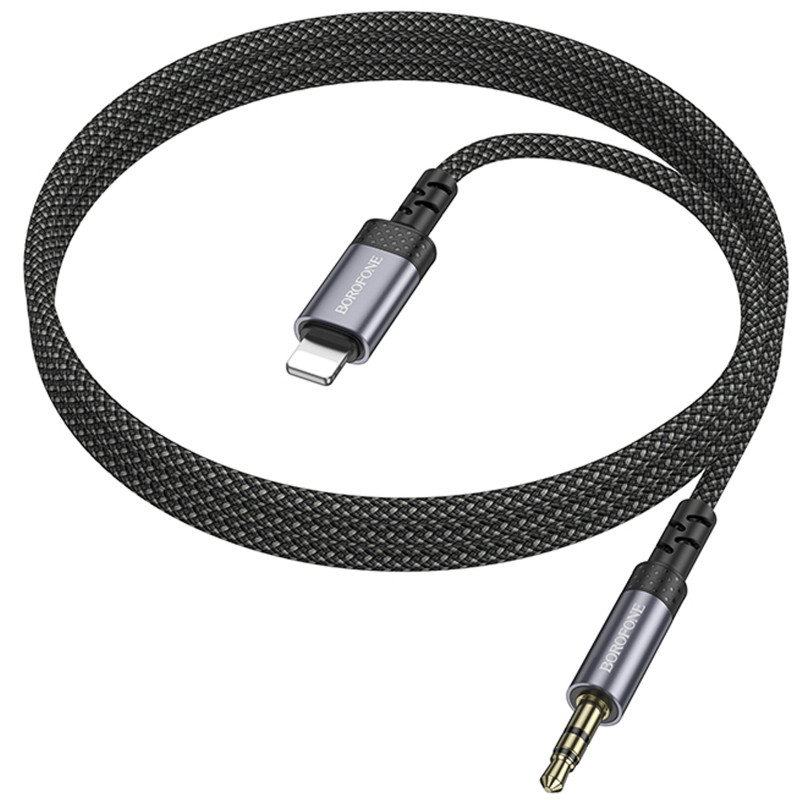 Аудио кабель Aux Borofone BL24 Graceful (Lightning to AUX 3.5mm) (1m) Херсон - изображение 7