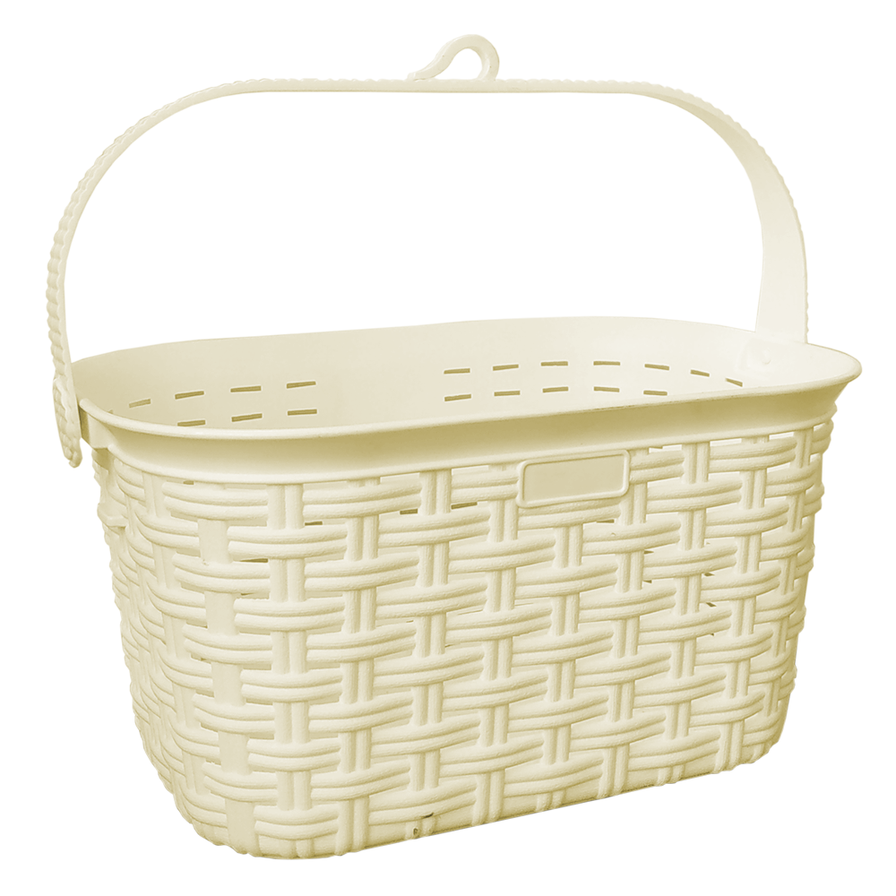 Корзина для прищепок под ротанг желтая Киев - изображение 1