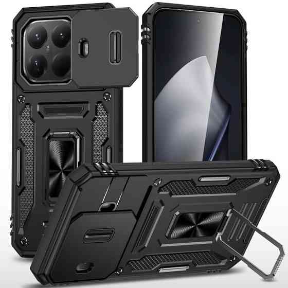 Ударопрочный чехол Camshield Army Ring для Xiaomi 15T Pro Херсон
