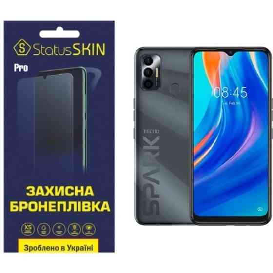 Поліуретанова плівка StatusSKIN Pro для Tecno Spark 7 Pro Матова (Код товару:24819) Харків