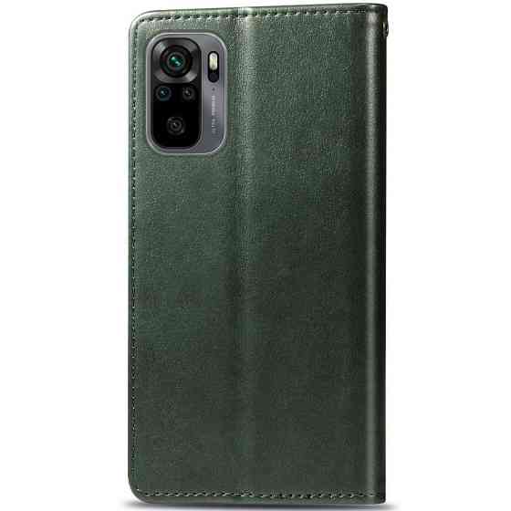 Кожаный чехол-книжка GETMAN Gallant (PU) для Xiaomi Redmi Note 10 / Note 10s Херсон