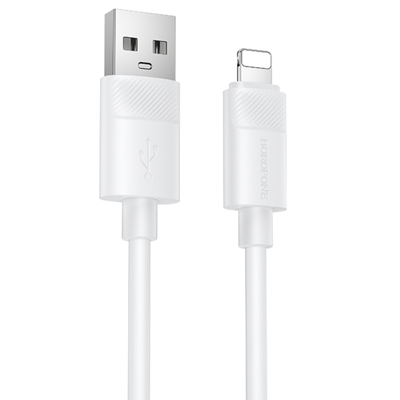 Дата кабель Borofone BX123 Leya USB to Lightning 12W (1m) Херсон - изображение 1