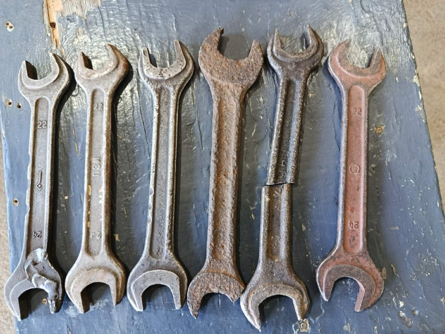 Ключі гайкові 22х24 в кількості 6 штук. Мукачево - изображение 1