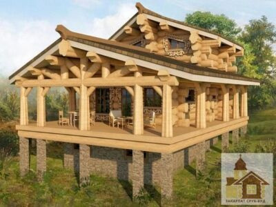Купити зруб будинок під ключ від Закарпат Зруб-Буд Одеса - зображення 2