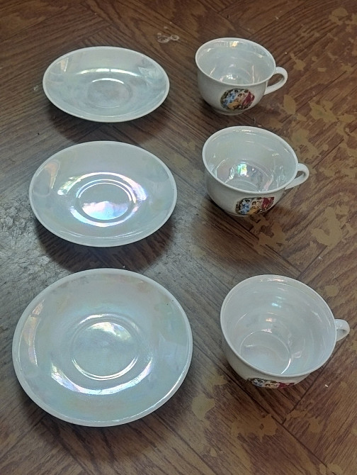 Кофейно-чайна пара чашка+блюдце вінтаж СРСР (110мл) Львів - зображення 3