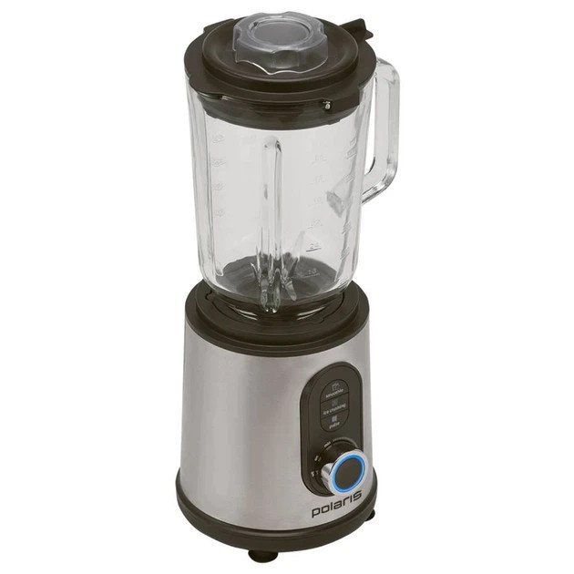 Блендер стационарный Polaris PTB 1801G 1800 Вт серебристый Київ - зображення 3
