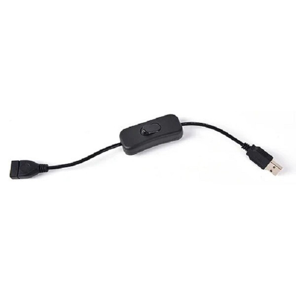 DM USB кабель Woopower Male to Female Switch 28 см Black (Код товару:29436) Харьков - изображение 1