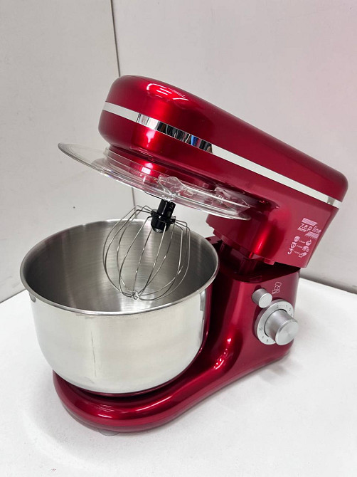 Тестомес миксер 3 в 1 Zepline ZP-9832 Red 3500 Вт 5 л красный Київ - зображення 4