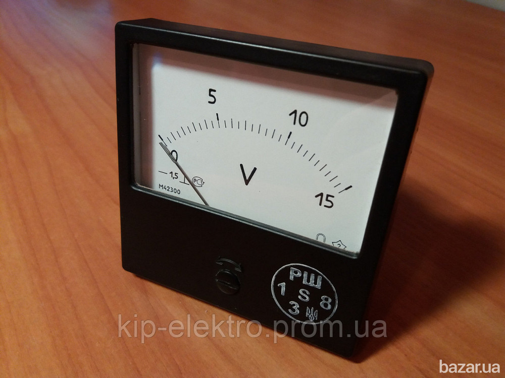 Вольтметр щитовой М42300 (М-42300, М 42300) Київ - зображення 1