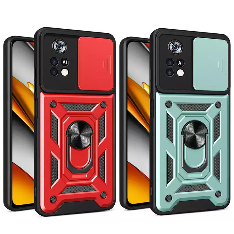 Ударопрочный чехол Camshield Serge Ring для Xiaomi Poco M4 Pro 4G Херсон - изображение 5