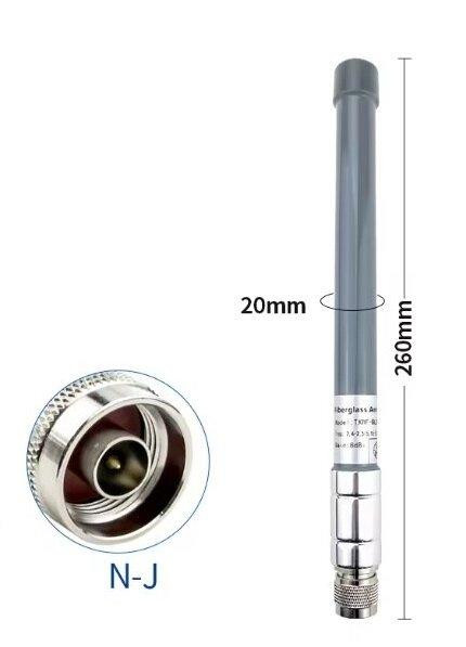 Антенна 2380-2550/4995-6040MHz 5/8dBi, до 50 W, N-male разъем, TXWF-BLG-26. Смотрите графики КСВ. (1 Дніпро - зображення 10