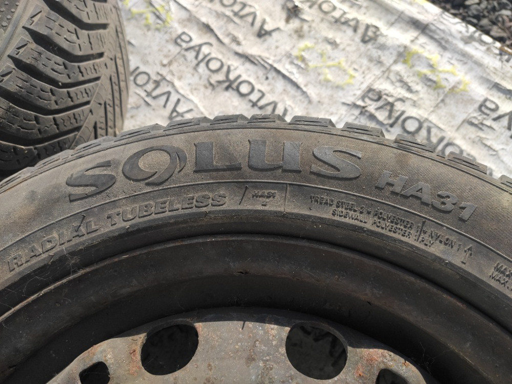 Диск с шиной 195/55 R15 Kumho Solus HA31 Skoda Fabia (6Q0601027M) Ковель - зображення 4