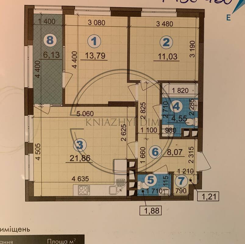 Переуступка! Продажа 2-х к. квартиры в ЖК Варшавский Плюс. №21138614 Киев - изображение 10