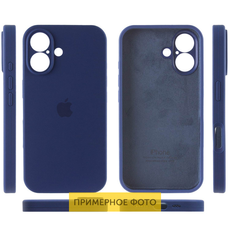 Чехол Silicone Case Full Camera Protective (AA) для Apple iPhone 16 Plus (6.7") Херсон - изображение 4