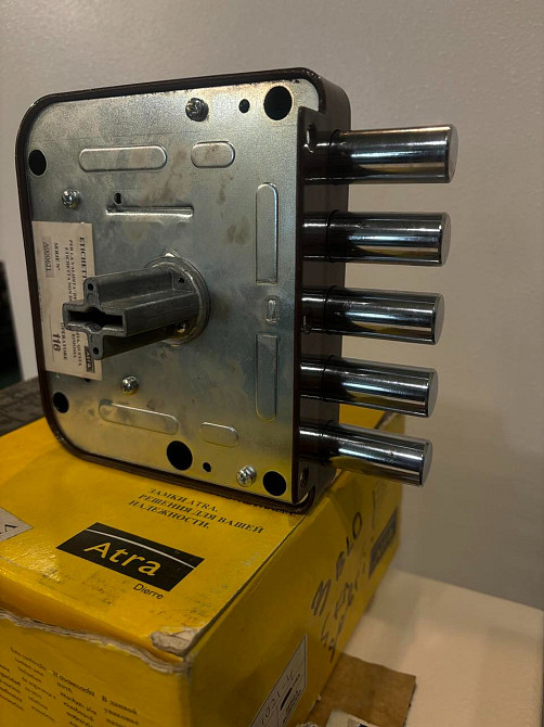 Замок накладний ATRA/АТРА 1021-4 ключ перекодировки MIA BLO 3210/5шт Італія Киев - изображение 3