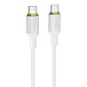 Дата кабель Hoco X128 Benefit Type-C to Type-C 60W (1m) Херсон