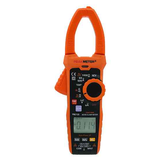 Токоизмерительные клещи с функцией мультиметра и True RMS PROTESTER PM2128 Харків