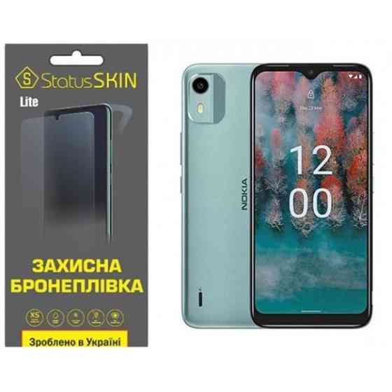 Поліуретанова плівка StatusSKIN Lite на екран Nokia C12 Матова (Код товару:26951) Харків