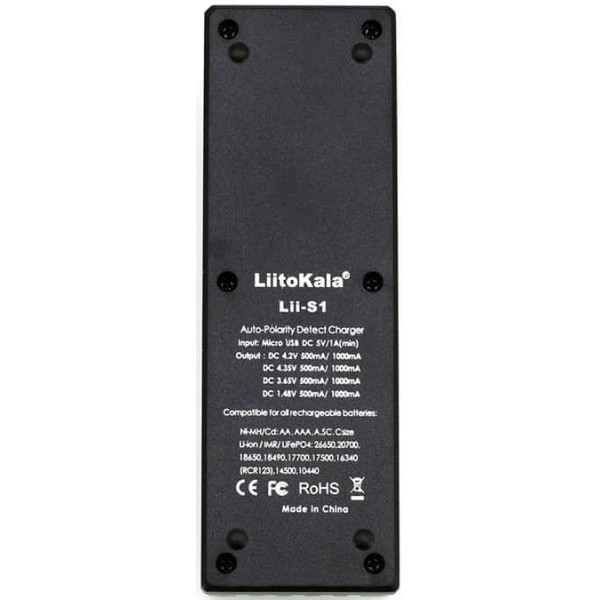 Зарядний пристрій Liitokala Lii-S1 (Код товару:29587) Харків - зображення 2