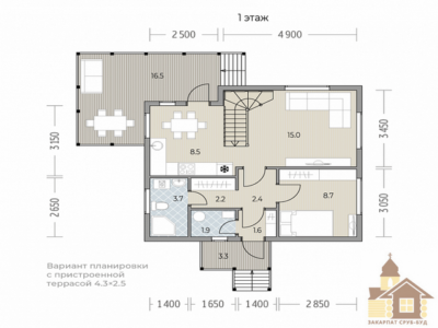Купити зруб ручної роботи від Zakarpattia Srub-Bud Одеса - зображення 2