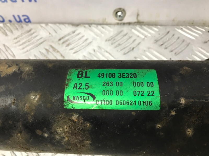 Вал карданный Kia Sorento 2002-2011 491003E320 (Арт. 51964) Киев - изображение 6