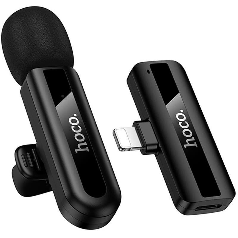 Петличный беспроводной микрофон Hoco L20 Fair Lightning Херсон - изображение 4